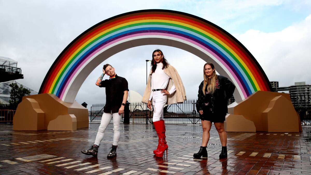 The Big Rainbow, which currently lives in Sydney, could soon find a new home in Katherine. Picture: Supplied