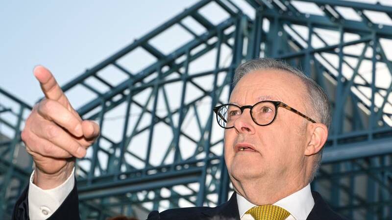 Anthony Albanese has defended plans to allow mortgages secured with smaller deposits. Photo: Lukas Coch/AAP PHOTOS