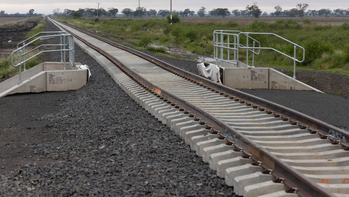 The 39 kilometre North Star to Border section of Inland Rail is currently in the reference design stage. The 39 kilometre North Star to Border section of Inland Rail is currently in the reference design stage.