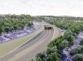 Great Western Highway upgrade.