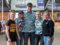 Kailey Brandl, Shelby Bygrove, Ken Hayes, Trinity Martin and Laura Van Rees, all of Canada. Photo: Branded Ag