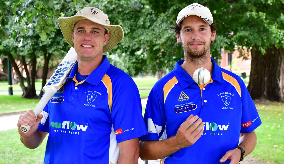 GRAND FINAL: St Pat's Old Boys' Adam Ryan and Josh Wilcox will be gunning for BOIDC glory on Saturday. Photo: BRADLEY JURD GRAND FINAL: St Pat's Old Boys' Adam Ryan and Josh Wilcox will be gunning for BOIDC glory on Saturday. Photo: BRADLEY JURD