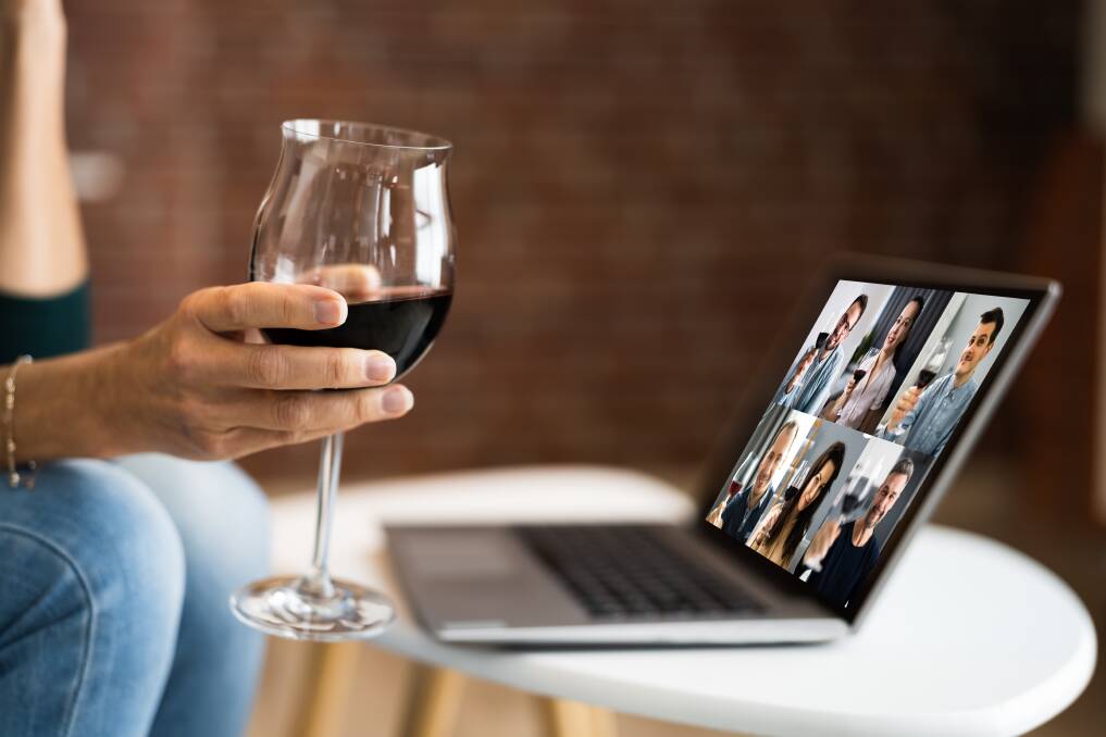TASTE WINE ONLINE: Grab a few friends, or meet some new ones when you join the move to virtual tastings. Photos: Shutterstock TASTE WINE ONLINE: Grab a few friends, or meet some new ones when you join the move to virtual tastings. Photos: Shutterstock