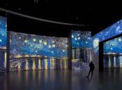 Van Gogh Alive opens at Parkes Place Lawns on March 5. Photo: Grande Experiences 