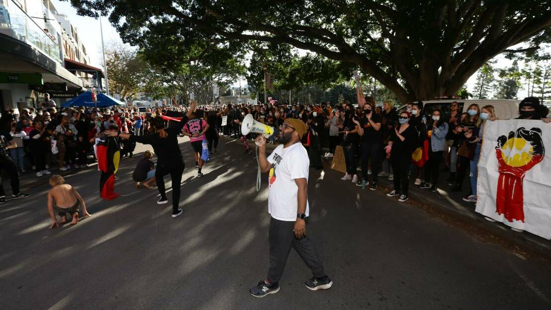 'Australia is a f---ing crime scene': law student tells BLM rally 'Australia is a f---ing crime scene': law student tells BLM rally