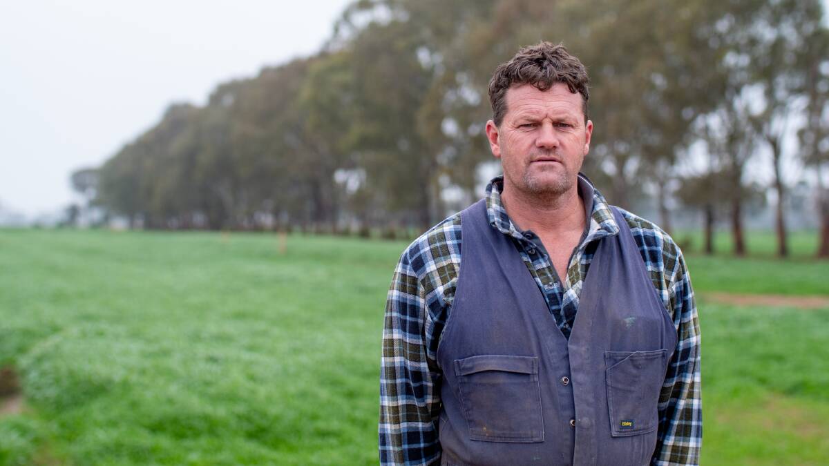 Don Stewart operates a 800-cow drylot at Yarrawalla north of Bendigo in Victoria.