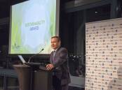 Fifty seven agriculture professionals from across Australia and New Zealand have been nominated for the 2016 Syngenta Growth Awards. Pictured: Territory Head – Australasia for Syngenta, Paul Luxton at the 2015 Growth Awards gala dinner. 