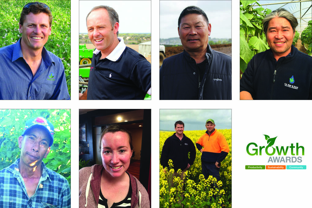 Australasian Winners: Top left to right: David Cameron; Michael Fels; Allan Fong, and Tommy Le. Bottom left to right: Duc Nguyen; Tayah Ryan, and Randall Wilksch (right) pictured with Syngenta TSM Kieran Wauchope. Australasian Winners: Top left to right: David Cameron; Michael Fels; Allan Fong, and Tommy Le. Bottom left to right: Duc Nguyen; Tayah Ryan, and Randall Wilksch (right) pictured with Syngenta TSM Kieran Wauchope.