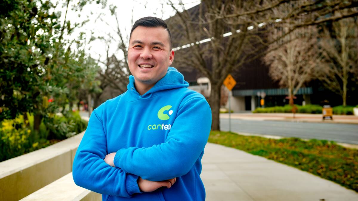 Sean Dondas has worked tirelessly top help Canberra families cope with their cancer battles. Picture: Elesa Kurtz Sean Dondas has worked tirelessly top help Canberra families cope with their cancer battles. Picture: Elesa Kurtz