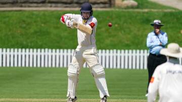 HIGH HOPES: Blake Weymouth put in a player of the round performance for Randwick Petersham in round 14 against Gordon with his 62 not out. Photo: PETER BANNIGAN.