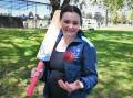 ON THE BALL: Callee Black claimed a four wicket haul in her first Australian Under 19s Female Crickets Championships. Photo: CHRIS SEABROOK