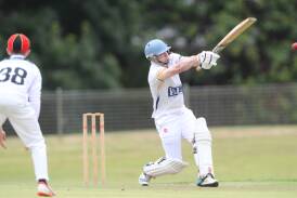 AT HIS BEST: Centennials' Kyle Aubin is the 2021-22 Bathurst Orange Inter District Cricket player of the season. Photo: PHIL BLATCH