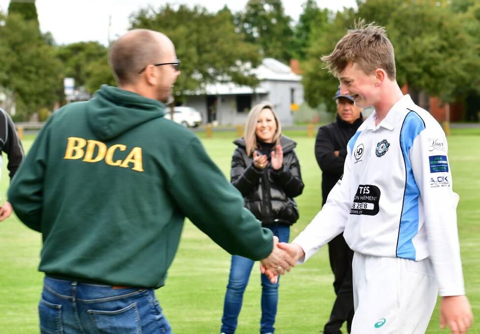 WHAT A DAY: Cooper Stephen had a huge Saturday after claiming a premiership double. Photo: BRADLEY JURD WHAT A DAY: Cooper Stephen had a huge Saturday after claiming a premiership double. Photo: BRADLEY JURD