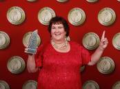 POPULAR CHOICE: Carol Brown of Mrs Oldbucks Pantry in Berrima is a much-loved and respected business person in our community. She was proud to win the Business Person of the Year award. 