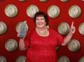 POPULAR CHOICE: Carol Brown of Mrs Oldbucks Pantry in Berrima is a much-loved and respected business person in our community. She was proud to win the Business Person of the Year award. 
