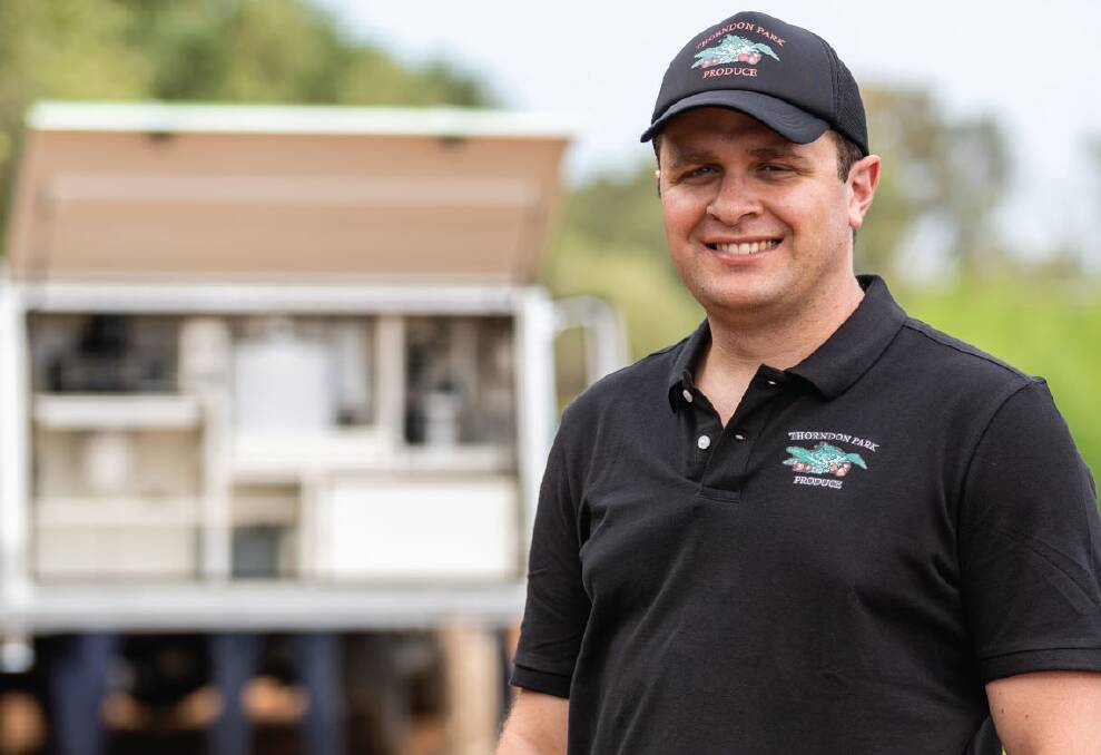 A desired career: Adelaide vegetable grower Anthony De Ieso is a regional winner in the Community & People category.