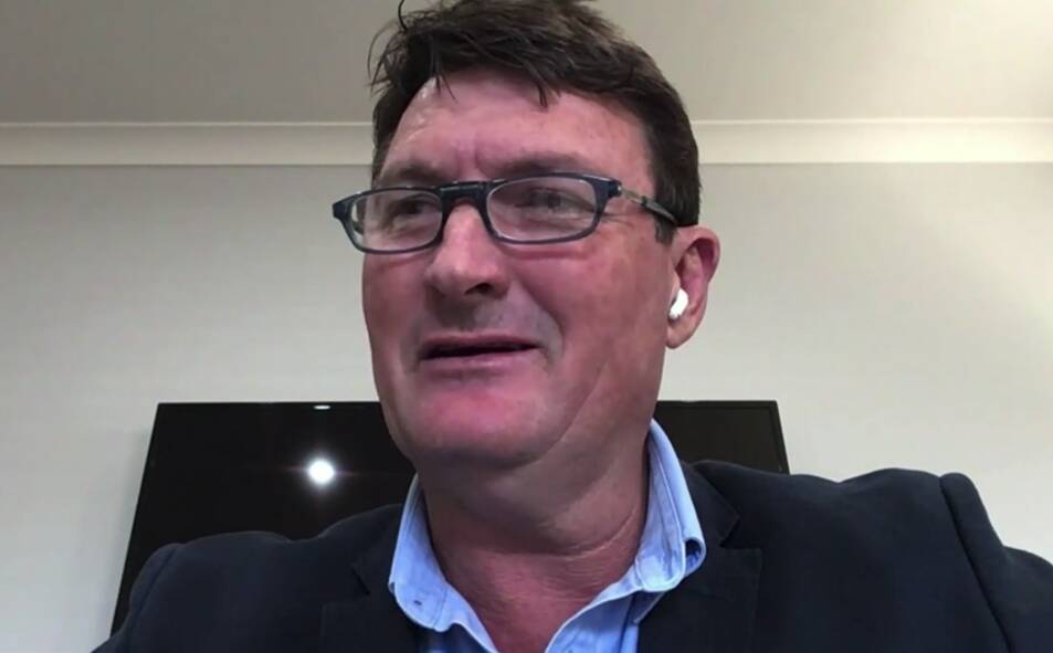 'Don't be shy': Past winner Tony Lockrey.