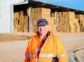 Diederik Drotsky is GM of operations at Victoria's only operational export fodder production site that's also a train freight terminal.