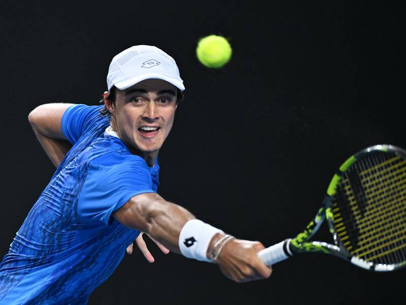 Adam Walton won through to the second round at the Canadian Open in Toronto. Photo: James Ross/AAP PHOTOS