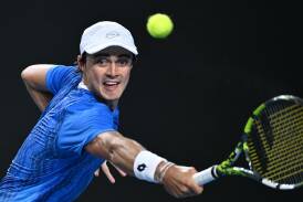 Adam Walton won through to the second round at the Canadian Open in Toronto. Photo: James Ross/AAP PHOTOS