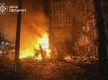 Ten civilians were killed and dozens were wounded, including children, in Russian attacks overnight. Photo: AP PHOTO