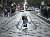 A huge low pressure system has delivered rain from central Queensland to Tasmania. Photo: James Ross/AAP PHOTOS