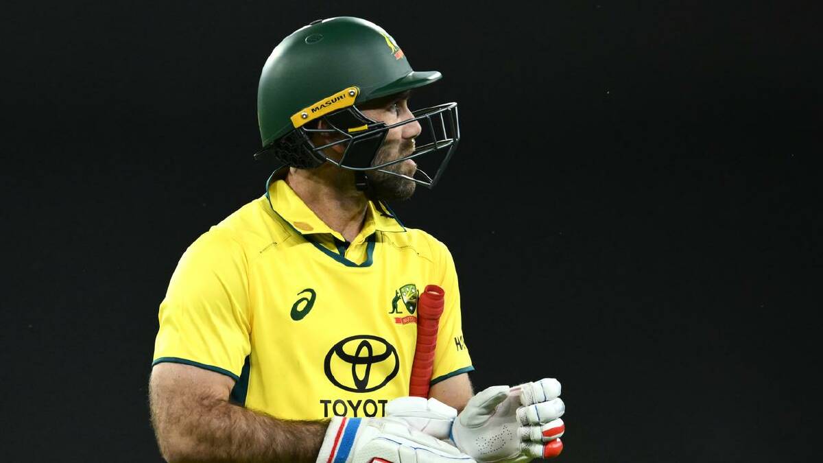 Glenn Maxwell was brutal with the bat and brilliant in the field in Australia's victory. (Joel Carrett/AAP PHOTOS) Glenn Maxwell was brutal with the bat and brilliant in the field in Australia's victory. (Joel Carrett/AAP PHOTOS)