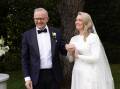 Prime Minister Anthony Albanese is the first sitting Australian head of government to wed in office. Photo: HANDOUT/Mike Bowers