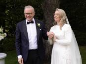 Prime Minister Anthony Albanese is the first sitting Australian head of government to wed in office. Photo: HANDOUT/Mike Bowers
