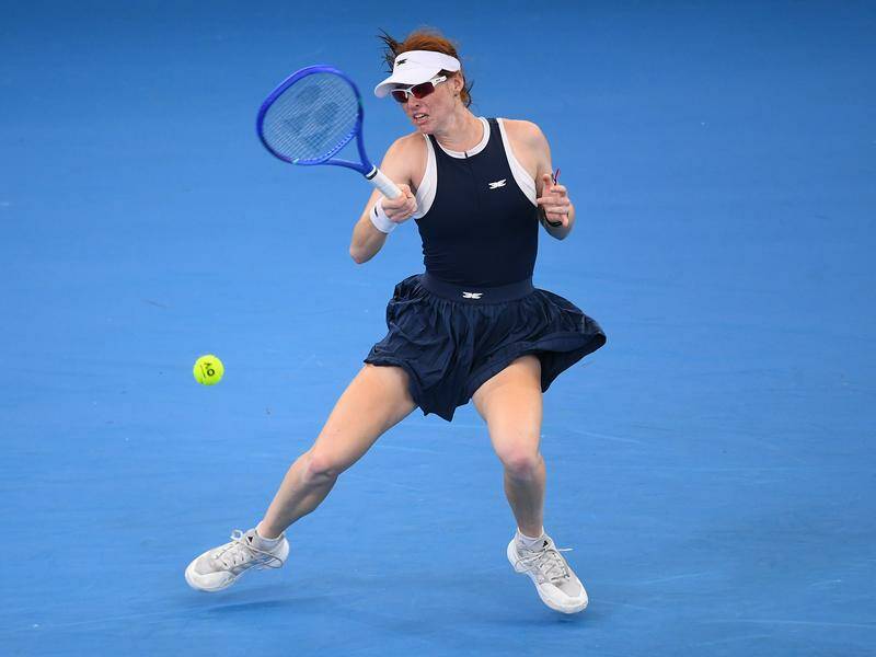Maya Joint has lost her first match of the north American hardcourt swing ahead of the US Open. Photo: Jono Searle/AAP PHOTOS Maya Joint has lost her first match of the north American hardcourt swing ahead of the US Open. Photo: Jono Searle/AAP PHOTOS