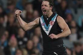 Former Port Adelaide skipper Travis Boak will retire at season's end.  Photo: Matt Turner/AAP PHOTOS