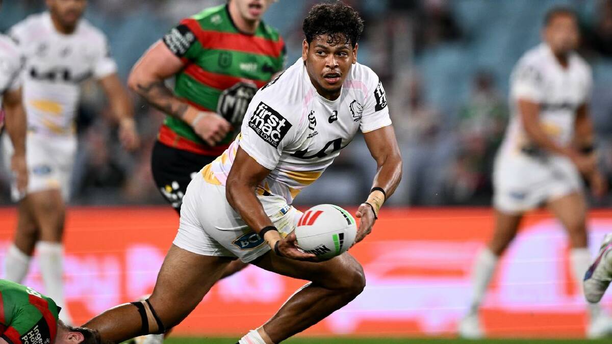 Selwyn Cobbo has been named in the Broncos side to play the Rabbitohs. (Dan Himbrechts/AAP PHOTOS) Selwyn Cobbo has been named in the Broncos side to play the Rabbitohs. (Dan Himbrechts/AAP PHOTOS)