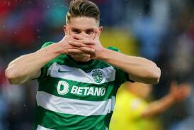 Arsenal have ended their search for an out-and-out goalscorer by signing Swede Viktor Gyokeres. Photo: EPA PHOTO