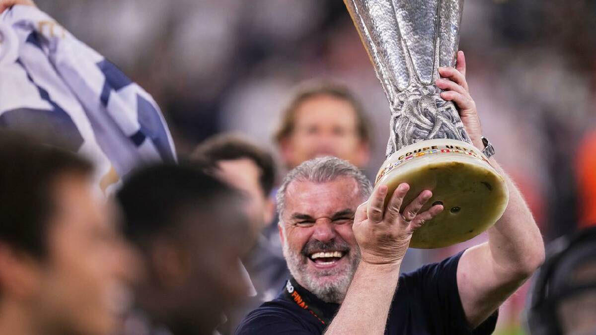 Ange Postecoglou still doesn't know whether he will be retained by Spurs despite winning a trophy. (AP PHOTO) Ange Postecoglou still doesn't know whether he will be retained by Spurs despite winning a trophy. (AP PHOTO)