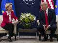 The European Commission's Ursula von der Leyen is set to sit down with Donald Trump for trade talks. Photo: AP PHOTO