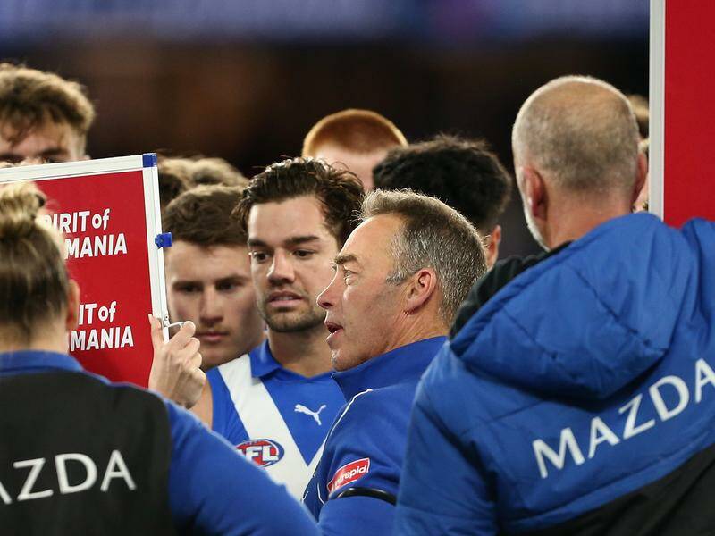 Alastair Clarkson has brushed off queries about his desire to continue as North Melbourne coach.
 Photo: Rob Prezioso/AAP PHOTOS