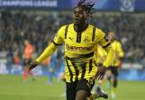 Dortmund's London-born Jamie Gittens looks set to join English Premier League side Chelsea Photo: AP PHOTO
