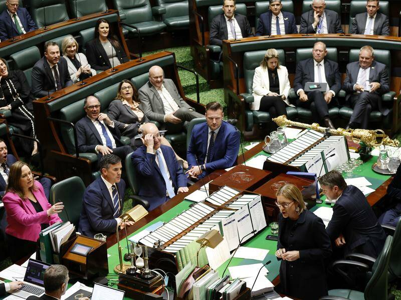 Victoria's Labor Party and the coalition are polling neck and neck on primary voting intentions. Photo: Con Chronis/AAP PHOTOS