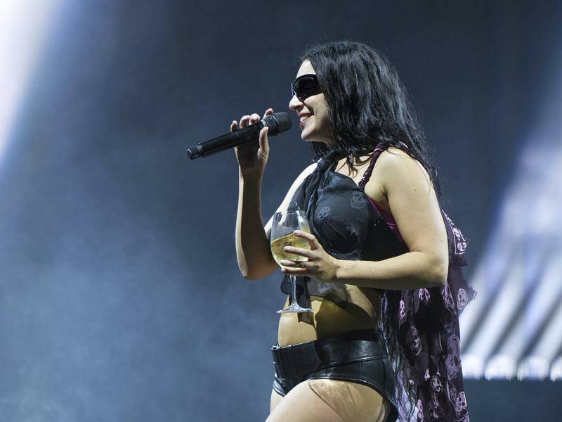 Singer Charli XCX has married The 1975 drummer George Daniel in a private ceremony in London. Photo: AP PHOTO