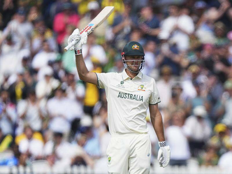 Beau Webster made an unbeaten 100 for victorious Warwickshire in the County Championship. Photo: AP PHOTO