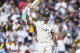 Beau Webster made an unbeaten 100 for victorious Warwickshire in the County Championship. Photo: AP PHOTO