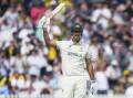 Beau Webster made an unbeaten 100 for victorious Warwickshire in the County Championship. Photo: AP PHOTO