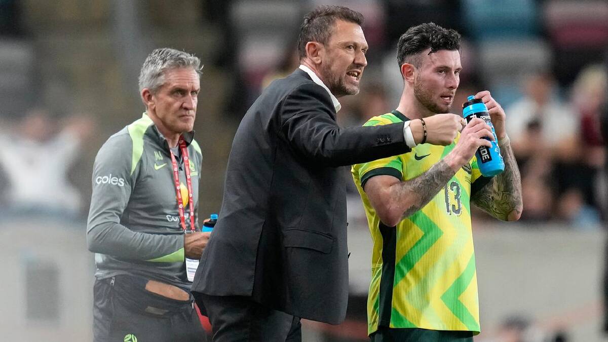 Tony Popovic has called upon Aiden O'Neill to marshal the Socceroos' midfield since last June. (AP PHOTO)
