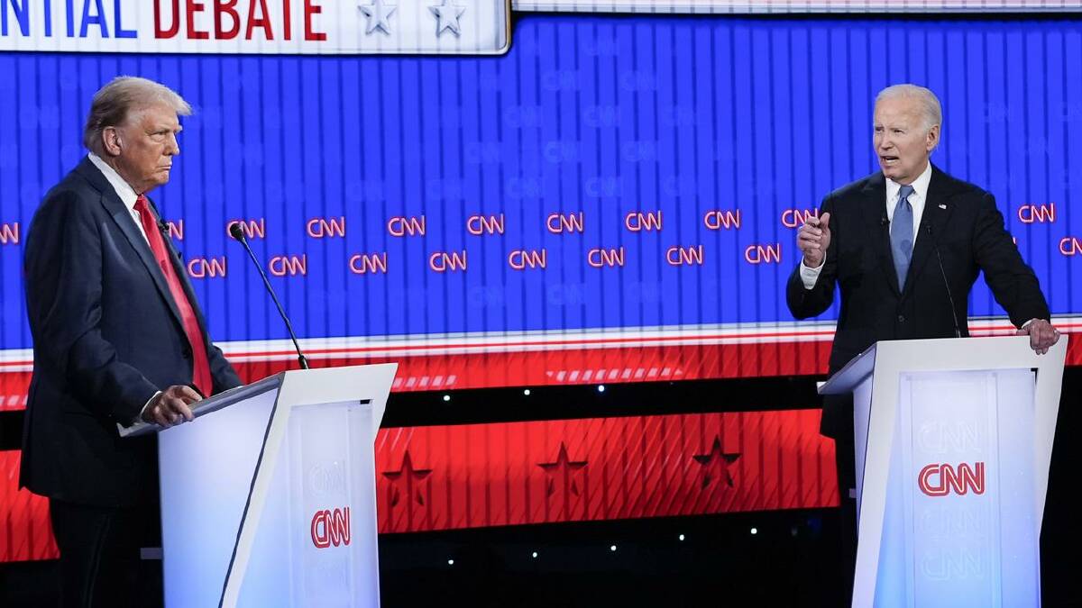 Donald Trump has provided no evidence Joe Biden told the banks to "destroy Trump". (AP PHOTO) Donald Trump has provided no evidence Joe Biden told the banks to "destroy Trump". (AP PHOTO)
