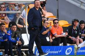 Victory coach Arthur Diles is one win away from lifting Australian soccer's biggest prize. Photo: Jono Searle/AAP PHOTOS