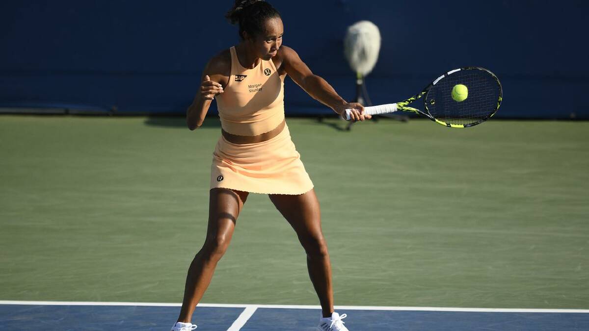 Canadian Leylah Fernandez is through to the last four of the Washington Open. (AP PHOTO)