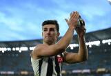 Nick Daicos was at his brilliant best in Collingwood's 36-point win over the Tigers. Photo: James Ross/AAP PHOTOS