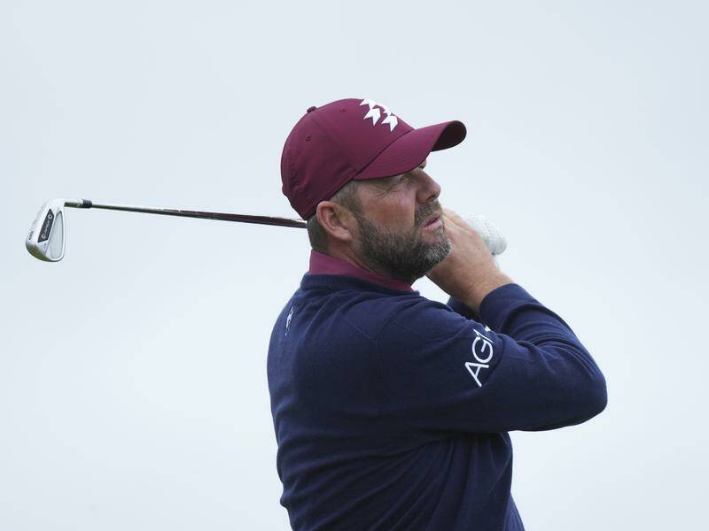 Marc Leishman found himself just two behind the leaders after a late birdie blitz. Photo: AP PHOTO