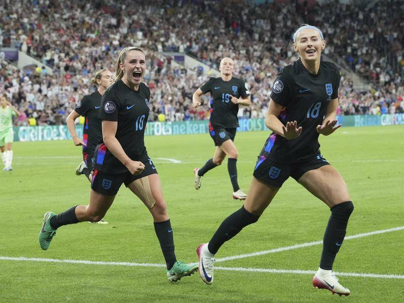 England's never-say-die attitude has seen them progress to the Euro 2025 final in Switzerland. Photo: AP PHOTO