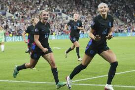 England's never-say-die attitude has seen them progress to the Euro 2025 final in Switzerland. Photo: AP PHOTO